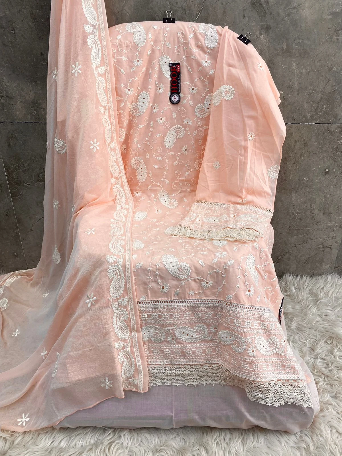 Hoor Tex H 293 Heavy Cotton Wholesale Pakistani Salwar Suit — Wholesale Pakistani Suits, MPA wholesale from Surat - Gallery Image 2